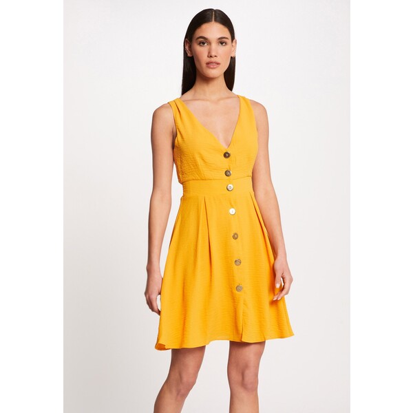 Morgan ROOL Sukienka letnia yellow M5921C0RZ-E11
